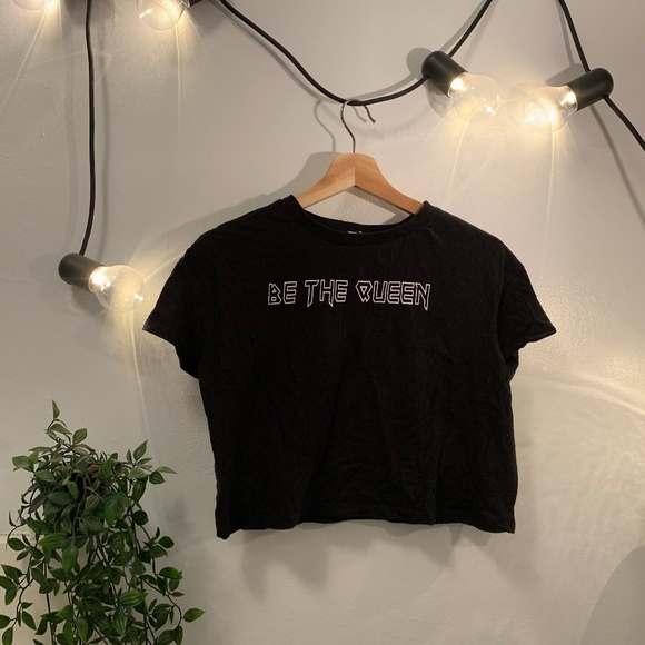Black Crop Top - Picture 1 of 1